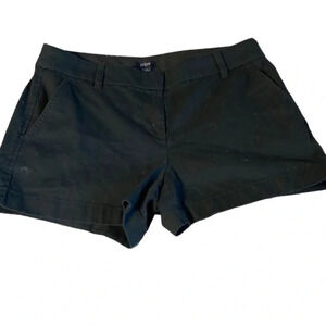 J.crew women's size 4 shorts black